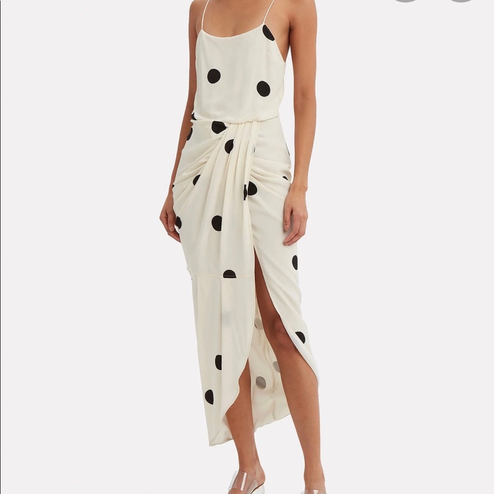 Polka dot cami dress
